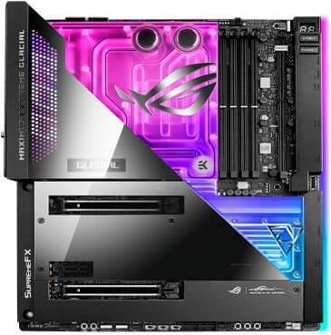 Купить ASUS ROG MAXIMUS Z690 EXTREME GLACIAL - Motherboard - Erweitertes ATX - LGA1700-Sockel - Z690 Chipsatz - USB-C Gen2, USB 3.2 Gen 1, USB 3.2 Gen 2, USB-C Gen 2x2, USB4 - 10 Gigabit LAN, 2.5 Gigabit LAN, Wi-Fi, Bluetooth - (90MB1A60-M0EAY0) в магазине wardena.ru