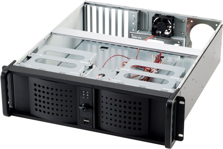 Купить FANTEC TCG-3810X07-1 - Rack - einbaufähig - 3U - ATX - ohne Netzteil - Schwarz (3020) в магазине wardena.ru