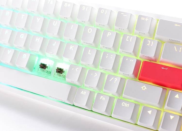 Купить Ducky One 2 SF Gaming Tastatur, MX-Speed-Silver, RGB LED - weiß (DKON1967ST-PDEPDWWT1) в магазине wardena.ru