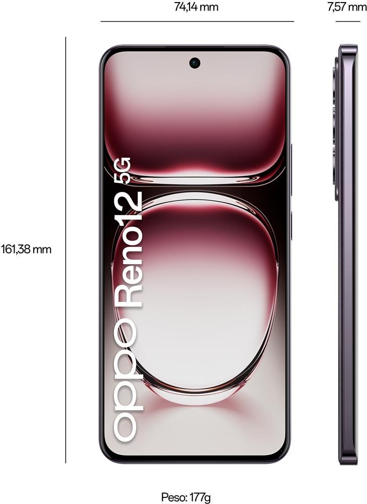 Купить Smartfon Oppo Reno 12 5G 12/256GB Black Brown в магазине wardena.ru