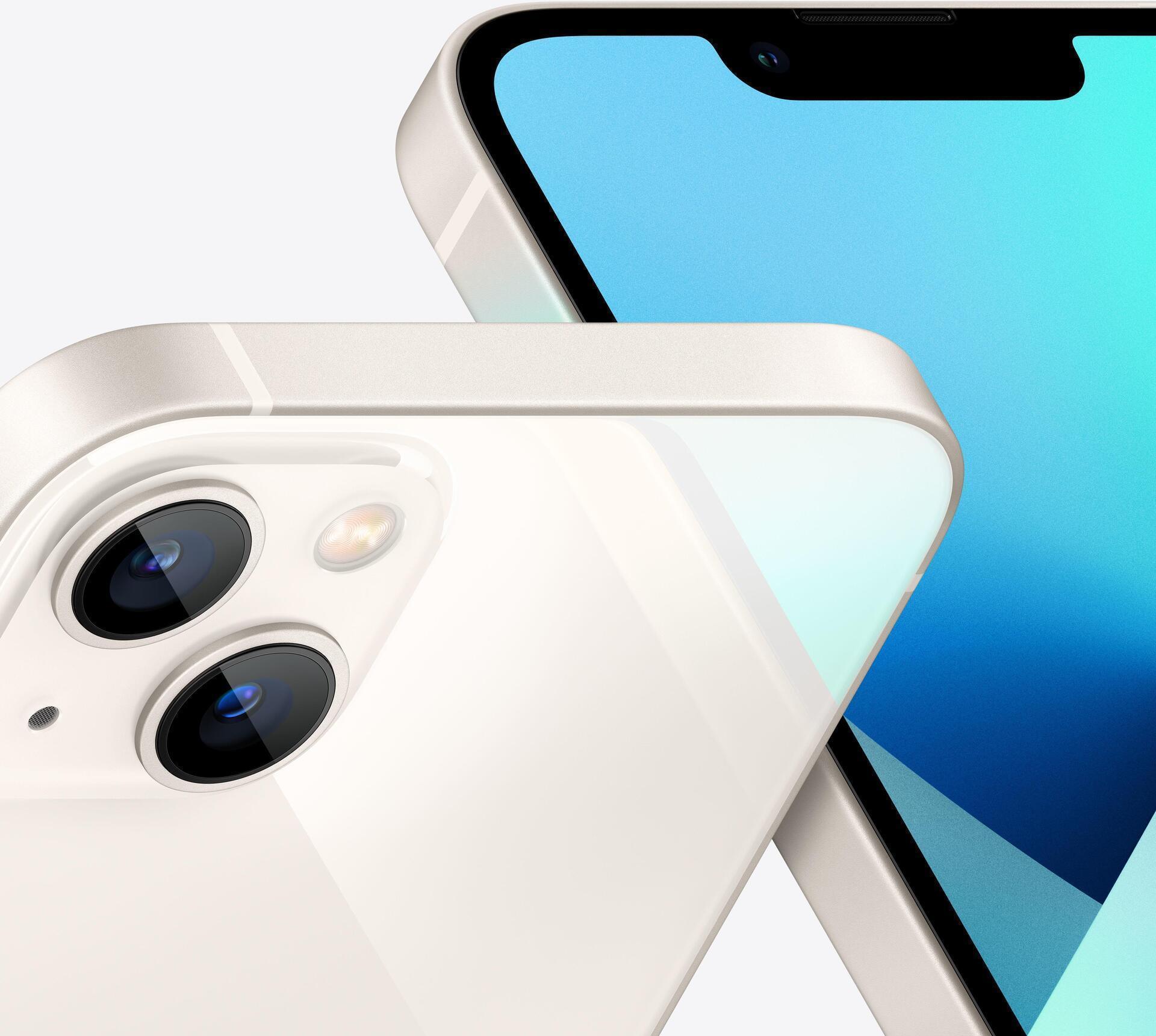 Купить Apple iPhone 13 mini - Smartphone - Dual-SIM - 5G NR - 256GB - 5.4" - 2340 x 1080 Pixel (476 ppi (Pixel pro" )) - Super Retina XDR Display - 2 x Rückkamera 12 MP Frontkamera - starlight (MLK63ZD/A) в магазине wardena.ru