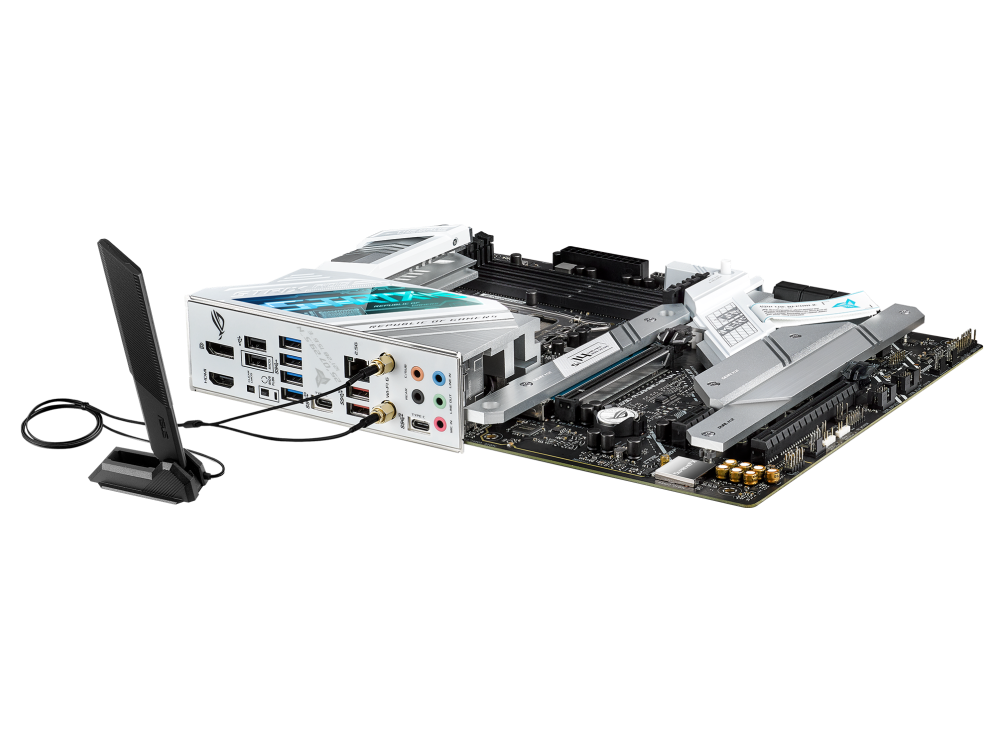 Купить ASUS ROG STRIX Z690-A GAMING WIFI D4 - Motherboard - ATX - LGA1700-Sockel - Z690 Chipsatz - USB-C Gen2, USB 3.2 Gen 1, USB 3.2 Gen 2, USB-C Gen 2x2 - 2.5 Gigabit LAN, Wi-Fi, Bluetooth - Onboard-Grafik (CPU erforderlich) (90MB18K0-M0EAY0) в магазине wardena.ru