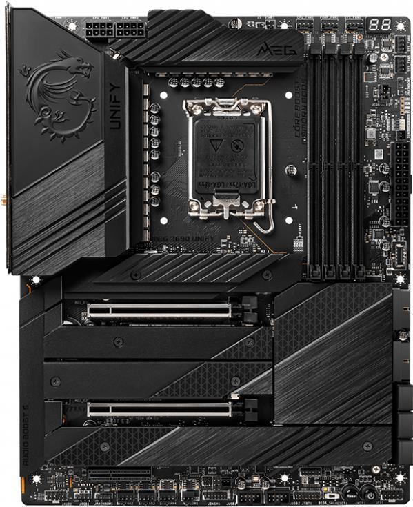 Купить MSI MEG Z690 UNIFY - Motherboard - ATX - LGA1700-Sockel - Z690 Chipsatz - USB 3.2 Gen 1, USB 3.2 Gen 2, USB-C Gen 2x2 - Wi-Fi, Bluetooth, 2 x 2.5 Gigabit LAN - HD Audio (8-Kanal) (7D28-001R) в магазине wardena.ru
