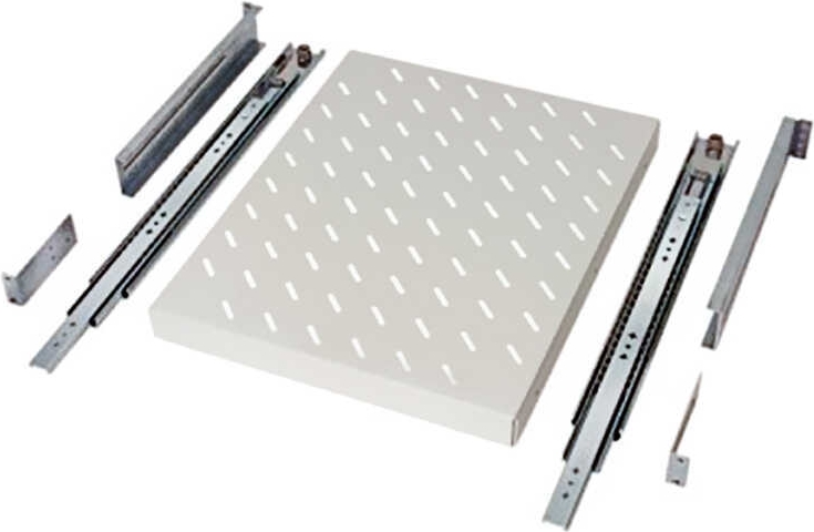 Купить Schäfer IT-Systems 19"-Fachboden - ausziehbar - Tiefe 500 mm - Tragkraft 50 kg - Vollauszug - lichtgrau (6758500) в магазине wardena.ru