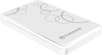 Купить Transcend StoreJet 25A3 - Festplatte - 2 TB - extern (tragbar) - 2.5" (6.4 cm) - USB 3.0 - weiß (TS2TSJ25A3W) в магазине wardena.ru