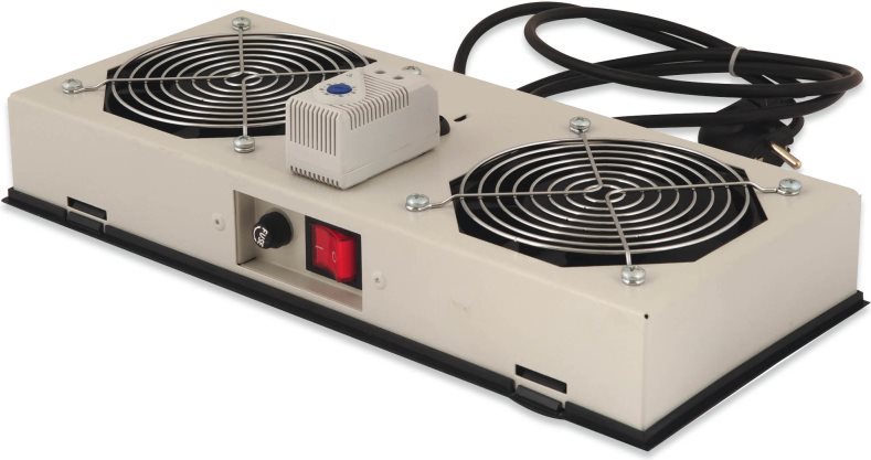 Купить DIGITUS Professional DN-19 FAN-2-WM-I - Rack-Lüftereinsatz - mit 2 Ventilatoren, Thermostat - Wechselstrom 220/240 V (19") в магазине wardena.ru