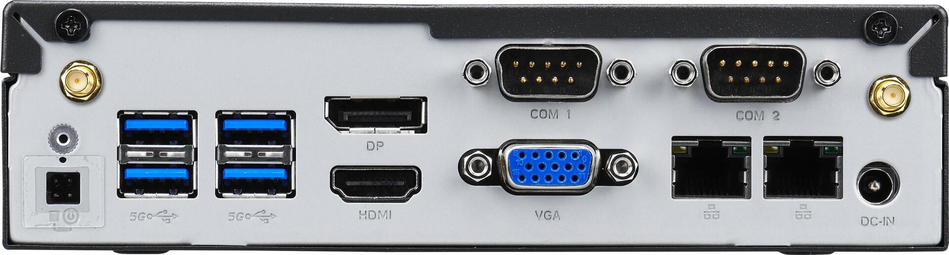 Купить Shuttle XPC Slim PC System DL3000EP - Intel N100 - Win10 IoT - 8GB RAM - 128GB SSD M.2 (NVMe) - 2x LAN (2x 2.5Gbit) - 2xCOM - 1xHDMI - 1xDP - 1x VGA - lüfterlos - 24/7 Dauerbetrieb (DL3000EP) в магазине wardena.ru