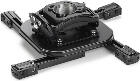 Купить Chief Mini Elite Universal Projector Mount (Keyed Lock) - Black - Klammer - für Projektor - Stahl - Schwarz - Deckenmontage (RSMAU) в магазине wardena.ru