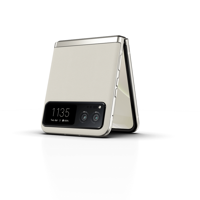 Купить Motorola RAZR 40 17,5 cm (6.9") Dual-SIM Android 13 5G USB Typ-C 8 GB 256 GB 4200 mAh Cremefarben (PAYA0032SE) в магазине wardena.ru