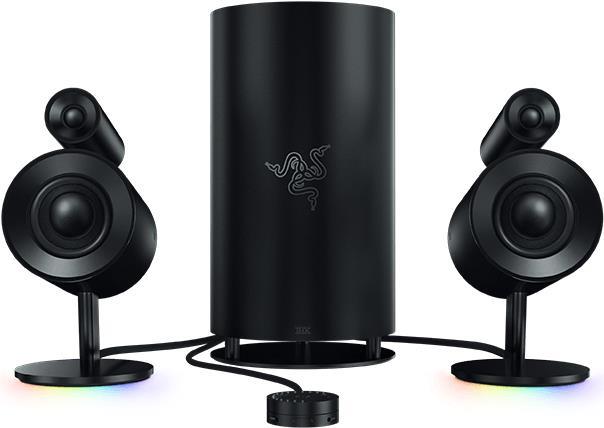 Купить Razer Nommo Pro - Lautsprechersystem - für PC - 2.1-Kanal - kabellos - Bluetooth - USB (RZ05-02470100-R371) в магазине wardena.ru