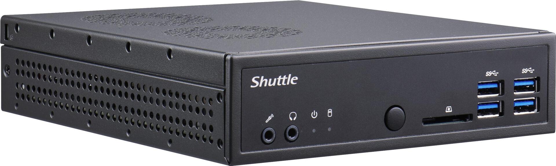 Купить Shuttle XPC slim DA320 - Barebone - Slim-PC - Socket AM4 - AMD A320 - keine CPU - RAM 0GB - GigE (DA320) в магазине wardena.ru