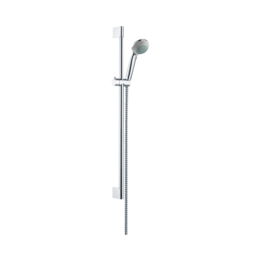 Купить Hansgrohe Crometta 85 Душевой набор Vario со штангой 65 см хром 27763000 в магазине wardena.ru