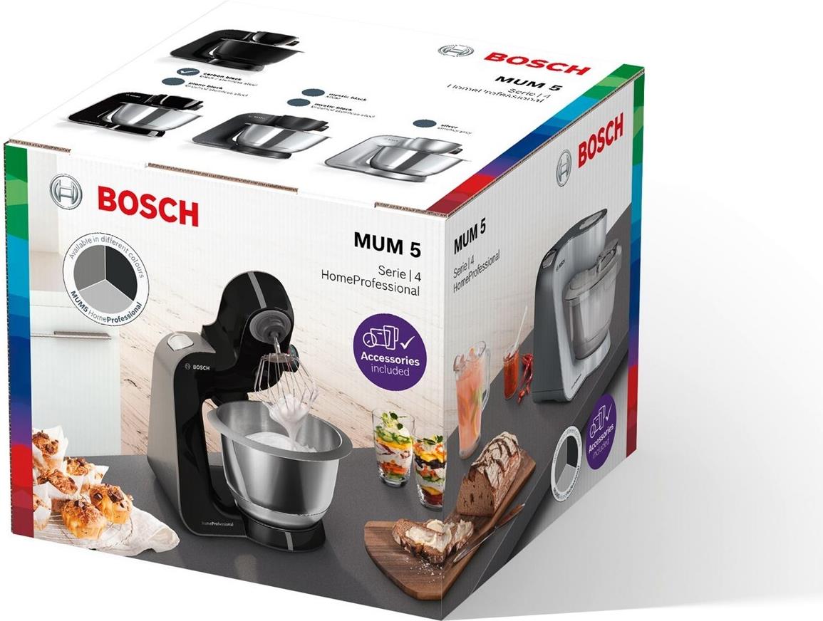 Купить Robert Bosch MUM59N26CB schwarz (MUM59N26CB) в магазине wardena.ru