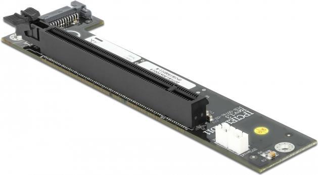 Купить Delock Converter 2 x SFF-8654 to PCIe x16 Bifurcation - Schnittstellenadapter - PCIe 4.0 x16 (NVMe) - SAS (64148) в магазине wardena.ru