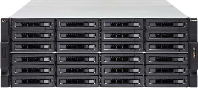Купить QNAP TS-h2483XU-RP - NAS-Server - 24 Schächte - Rack - einbaufähig - SATA 6Gb/s - RAID 0, 1, 5, 6, 10, 50, JBOD, 5 Hot Spare, 6 Hot Spare, 60, 10-Hot-Spare, RAID TP - RAM 128 GB - Gigabit Ethernet / 10 Gigabit Ethernet / (TS-H2483XU-RP-E2236-128G) в магазине wardena.ru