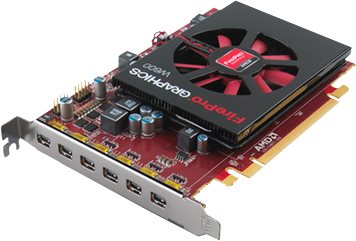 Купить AMD FirePro W600 - Grafikkarten - FirePro W600 - 2 GB GDDR5 - PCIe 3.0 x16 - 6 x Mini DisplayPort (100-505968) в магазине wardena.ru