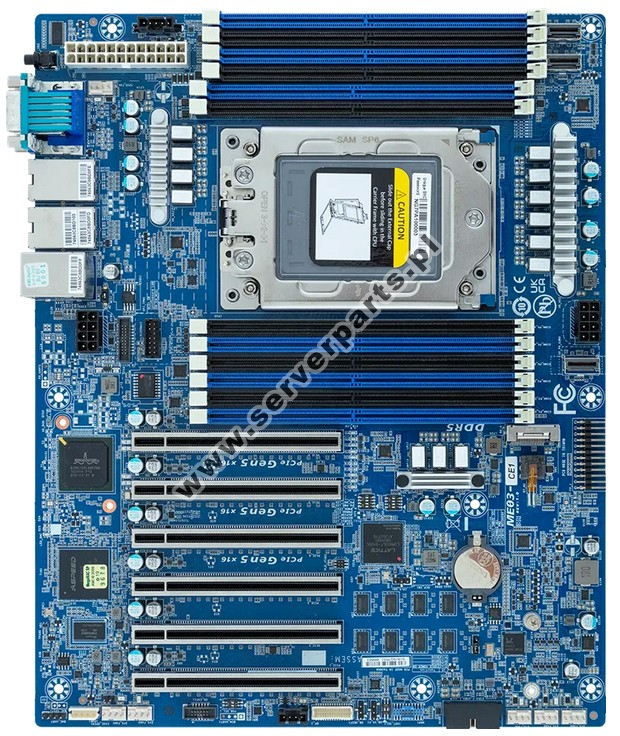 Купить Motherboard Gigabyte ME03-CE1 SoC SP6 AMD EPYC 8004 SATA M.2 DDR5 в магазине wardena.ru