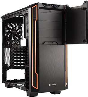 Купить be quiet! Silent Base 600 - Window Edition - Tower - ATX - ohne Netzteil - orange - USB/Audio (BGW05) в магазине wardena.ru