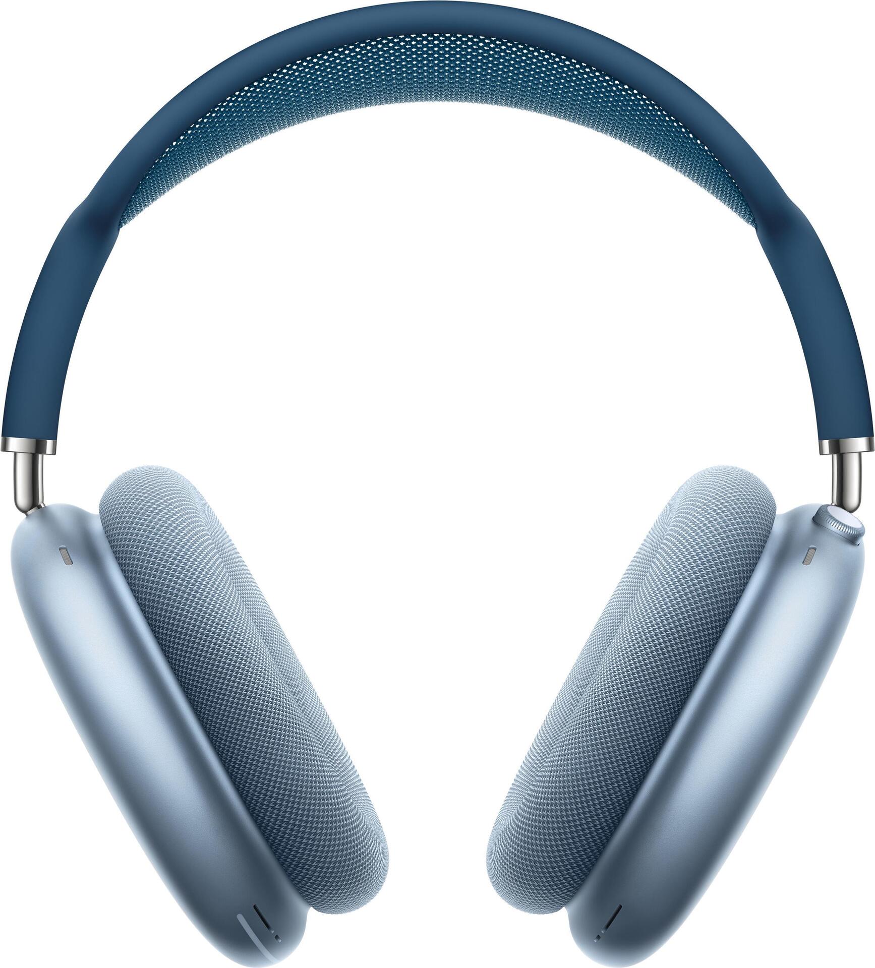 Купить Apple AirPods Max - Kopfhörer mit Mikrofon - ohrumschließend - Bluetooth - kabellos - aktive Rauschunterdrückung - himmelblau - für iPad/iPhone/iPod/TV/Watch (MGYL3ZM/A) в магазине wardena.ru
