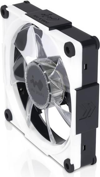 Купить In Win AURORA Computergehäuse Kühler 12 cm Schwarz - Weiß 1 Stück(e) (Aurora Black/White) в магазине wardena.ru