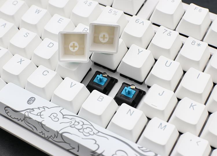 Купить Ducky One 2 White Edition PBT Gaming Tastatur, MX-Speed-Silver, weiße LED - weiß (DKON1808S-PDEPDWZW1) в магазине wardena.ru