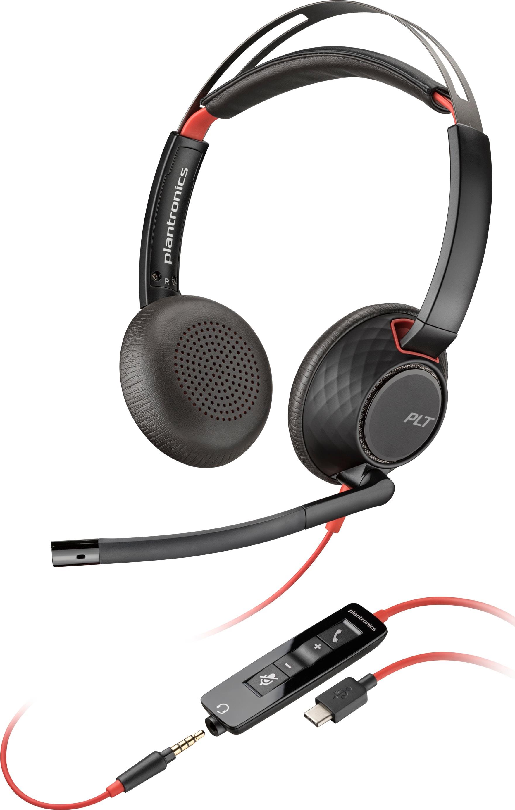 Купить HP 805H3A6 Kopfhörer & Headset Kabelgebunden Kopfband Büro/Callcenter USB Typ-C Schwarz - Rot (805H3A6) в магазине wardena.ru