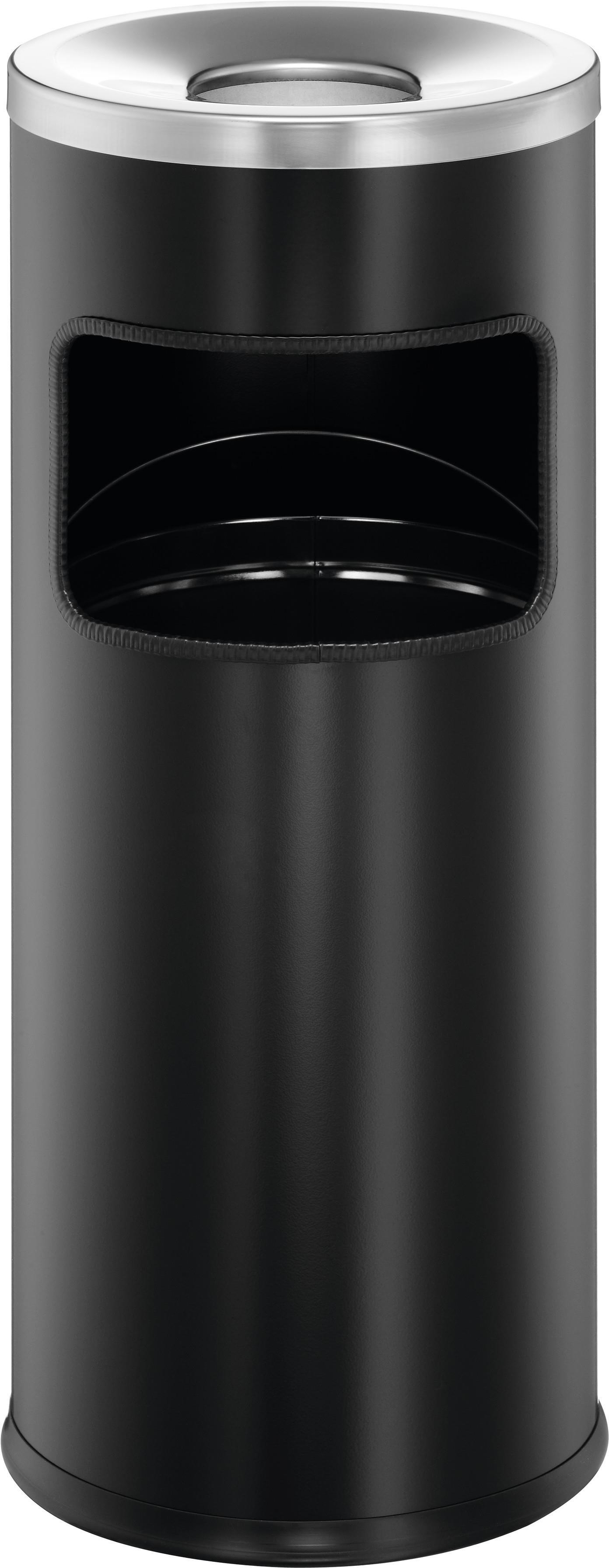 Купить DURABLE Papierkorb Metall 17L rund mit Ascher SAFE 1 ST 333201 в магазине wardena.ru