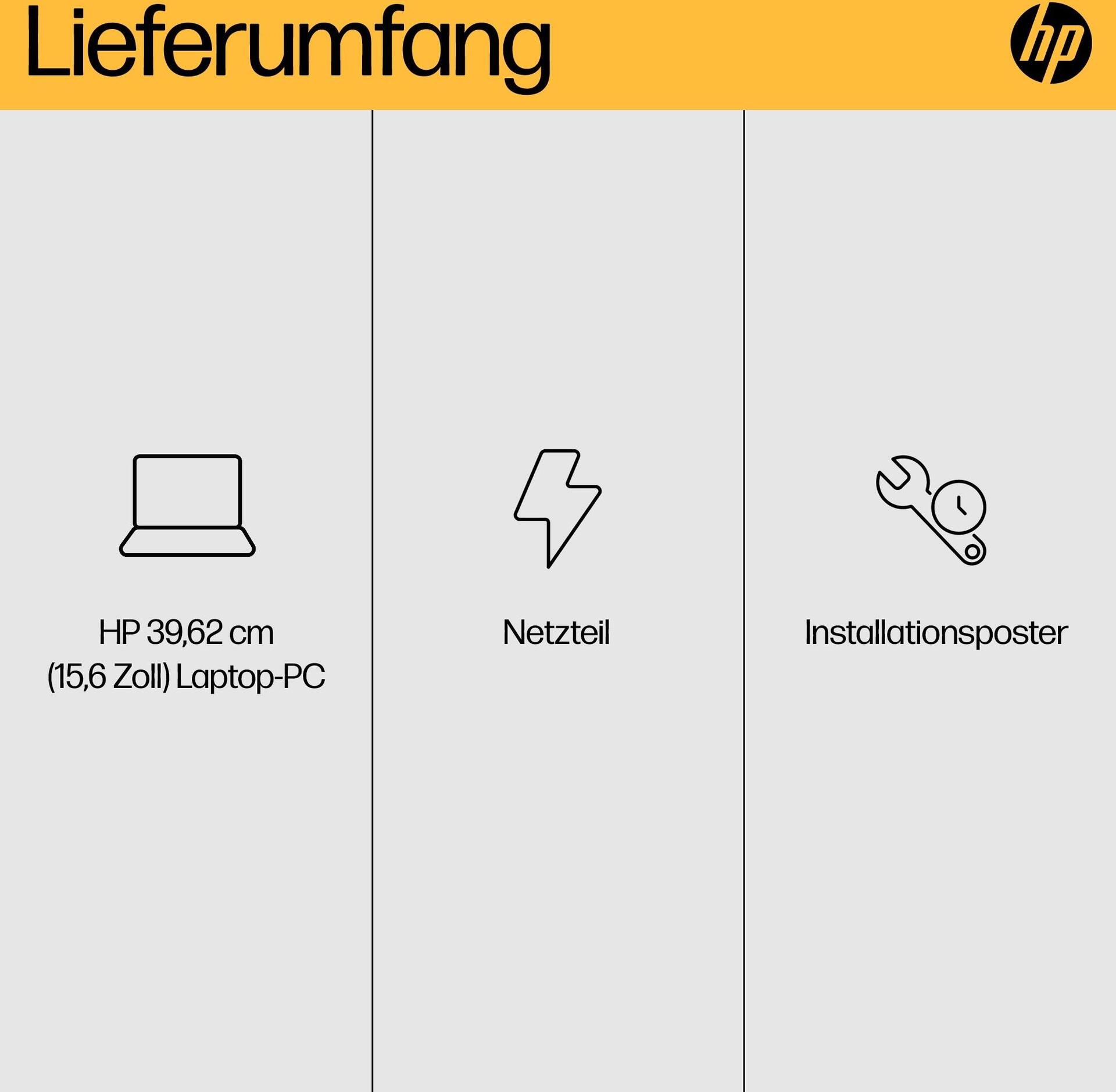 Купить HP Laptop 15-fc0155ng - AMD Ryzen 5 7520U / 2.8 GHz - FreeDOS 3.0 - Radeon 610M - 16 GB RAM - 512 GB SSD NVMe - 39.6 cm (15.6") 1920 x 1080 (Full HD) - Wi-Fi 6, Bluetooth - Jet Black - kbd: Deutsch (7Y6V6EA#ABD) в магазине wardena.ru
