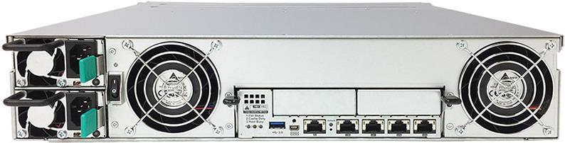 Купить Infortrend EonStor GSe Pro 3008 NAS Rack (2U) Eingebauter Ethernet-Anschluss Schwarz - Grau (GSEP300800RPC-8B32) в магазине wardena.ru