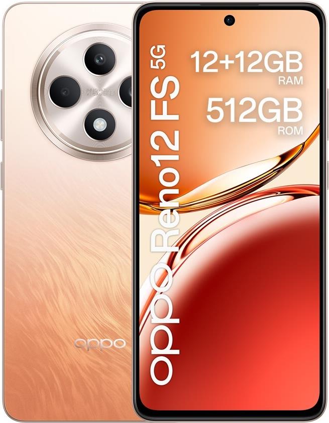 Купить OPPO Reno12 FS 5G 16,9 cm (6.67") Dual-SIM Android 14 USB Typ-C 12 GB 512 GB 5000 mAh Orange () в магазине wardena.ru