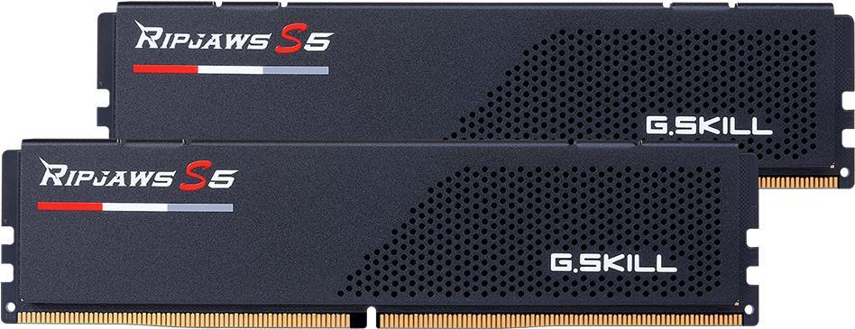 Купить G.Skill Ripjaws S5 - DDR5 - Kit - 32 GB: 2 x 16 GB - DIMM 288-PIN - 5600 MHz / PC5-44800 - CL36 - 1.2 V - ungepuffert - non-ECC - mattschwarz (F5-5600U3636C16GX2-RS5K) в магазине wardena.ru