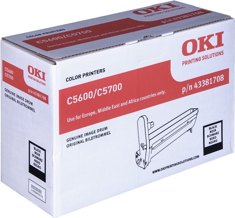Купить OKI - Trommel-Kit Schwarz - 20000 Seiten (43381708) в магазине wardena.ru