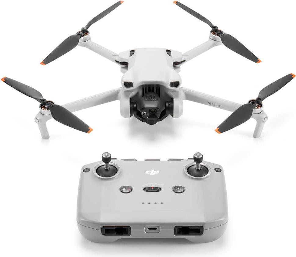 Купить DJI Mini 3 RC-N1 4 Rotoren Quadrocopter 12 MP 3840 x 2160 Pixel 2453 mAh Grau (949417) в магазине wardena.ru