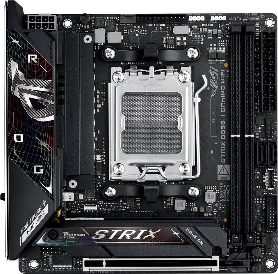 Купить ASUS ROG Strix B850-I Gaming WIFI - AMD Sockel AM5 (Ryzen Zen4) - DDR5 (90MB1K30-M0EAY0) в магазине wardena.ru