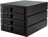 Купить RaidSonic ICY BOX IB-564SSK - Gehäuse für Speicherlaufwerke mit Lüfter - 8,9 cm (3.5") - Schwarz (56004) в магазине wardena.ru