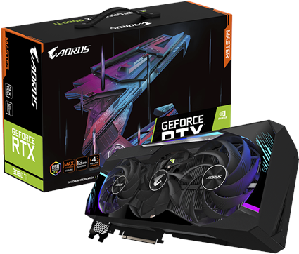 Купить Gigabyte AORUS GeForce RTX 3080 Ti MASTER 12G - Grafikkarten - GF RTX 3080 Ti - 12 GB GDDR6X - PCIe 4.0 x16 - 3 x DisplayPort, 3 x HDMI (GV-N308TAORUS M-12GD) в магазине wardena.ru