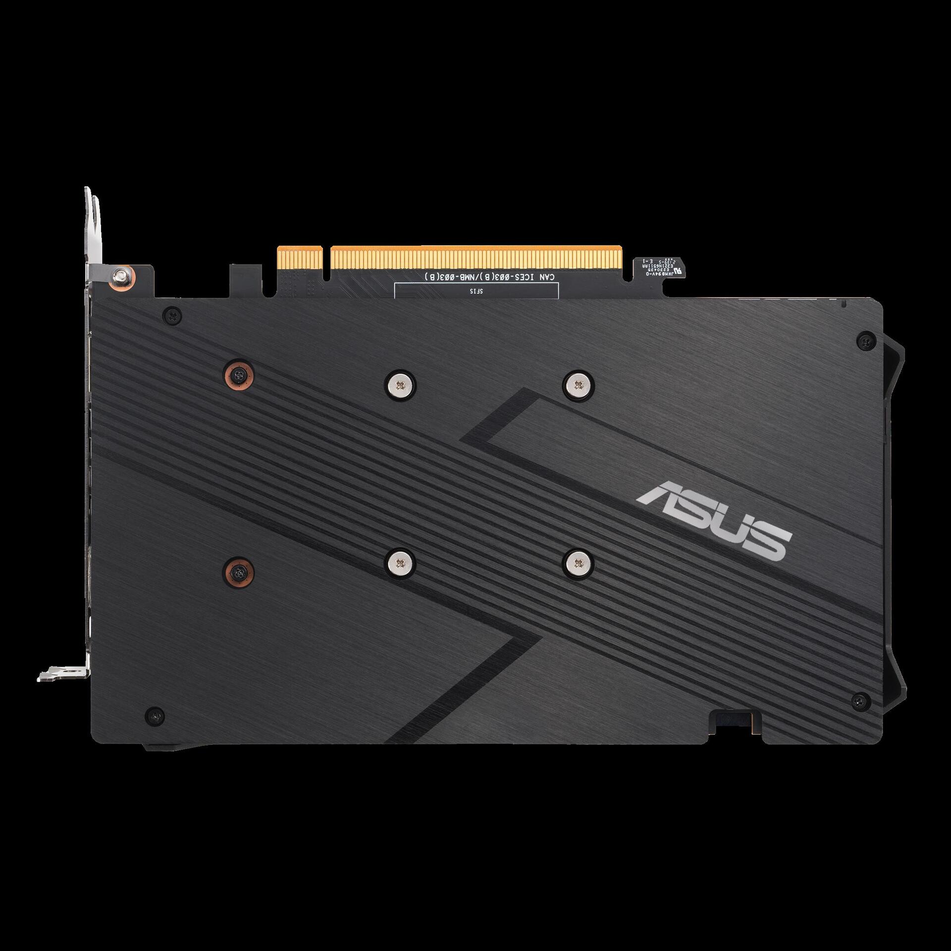 Купить ASUS Dual Radeon RX 6400 - Grafikkarten - Radeon RX 6400 - 4GB GDDR6 - PCIe 4,0 - HDMI, DisplayPort (90YV0H90-M0NA00) в магазине wardena.ru