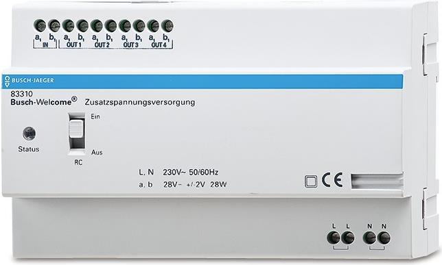 Купить Busch-Jaeger 83310 Netzteil & Spannungsumwandler Indoor Weiß (2CKA008300A0047) в магазине wardena.ru
