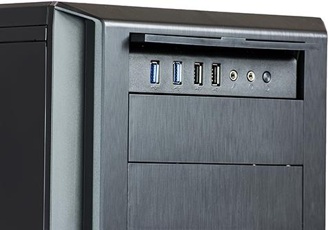 Купить Phanteks Enthoo Pro - Midi Tower - SSI EEB - ohne Netzteil - Schwarz - USB/Audio (PH-ES614P_BK) в магазине wardena.ru