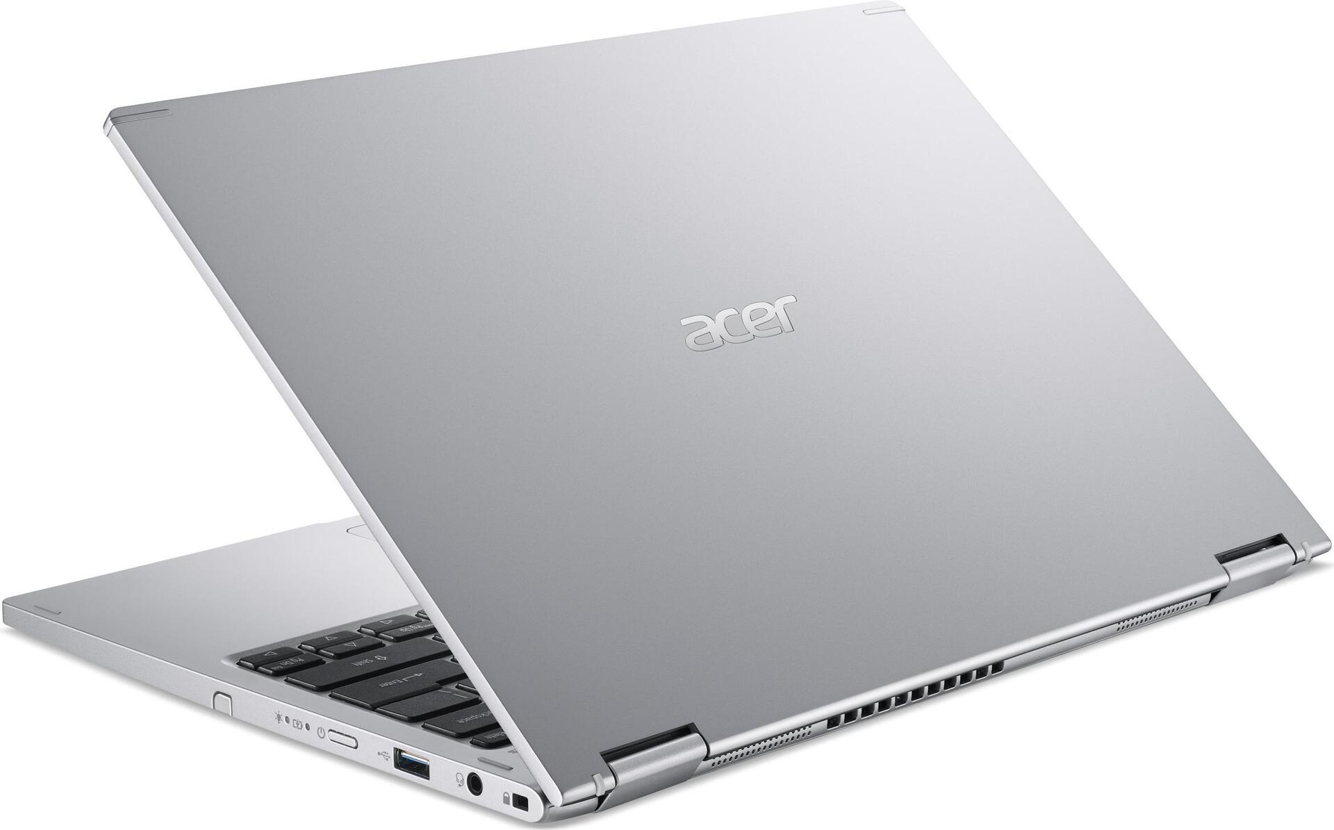 Купить Acer Spin 3 SP313-51N - Flip-Design - Intel Core i5 1135G7 - Win 11 Home - Iris Xe Graphics - 16 GB RAM - 512 GB SSD QLC - 33.8 cm (13.3") Touchscreen 2560 x 1600 (WQXGA) - Wi-Fi 6 - Reines Silber - kbd: Deutsch (NX.A9VEV.008) в магазине wardena.ru