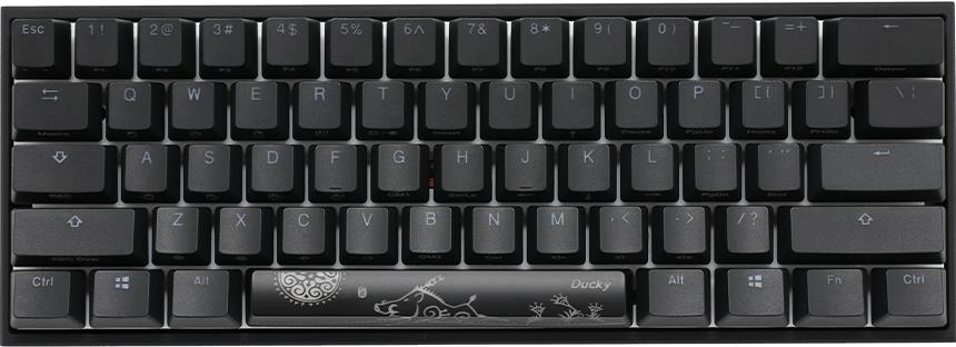 Купить Ducky Mecha Mini Tastatur Maus enthalten USB Englisch Schwarz (DKME2061ST-RDEPDAAT1) в магазине wardena.ru
