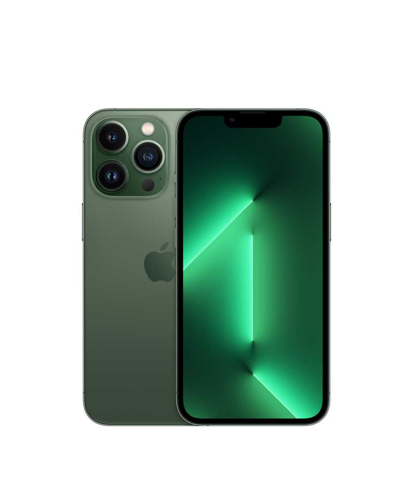 Купить Apple iPhone 13 Pro - 5G Smartphone - Dual-SIM / Interner Speicher 512 GB - OLED-Display - 6.1" - 2532 x 1170 Pixel (120 Hz) - Triple-Kamera 12 MP, 12 MP, 12 MP - front camera 12 MP - Alpine Green (MNE43ZD/A) в магазине wardena.ru