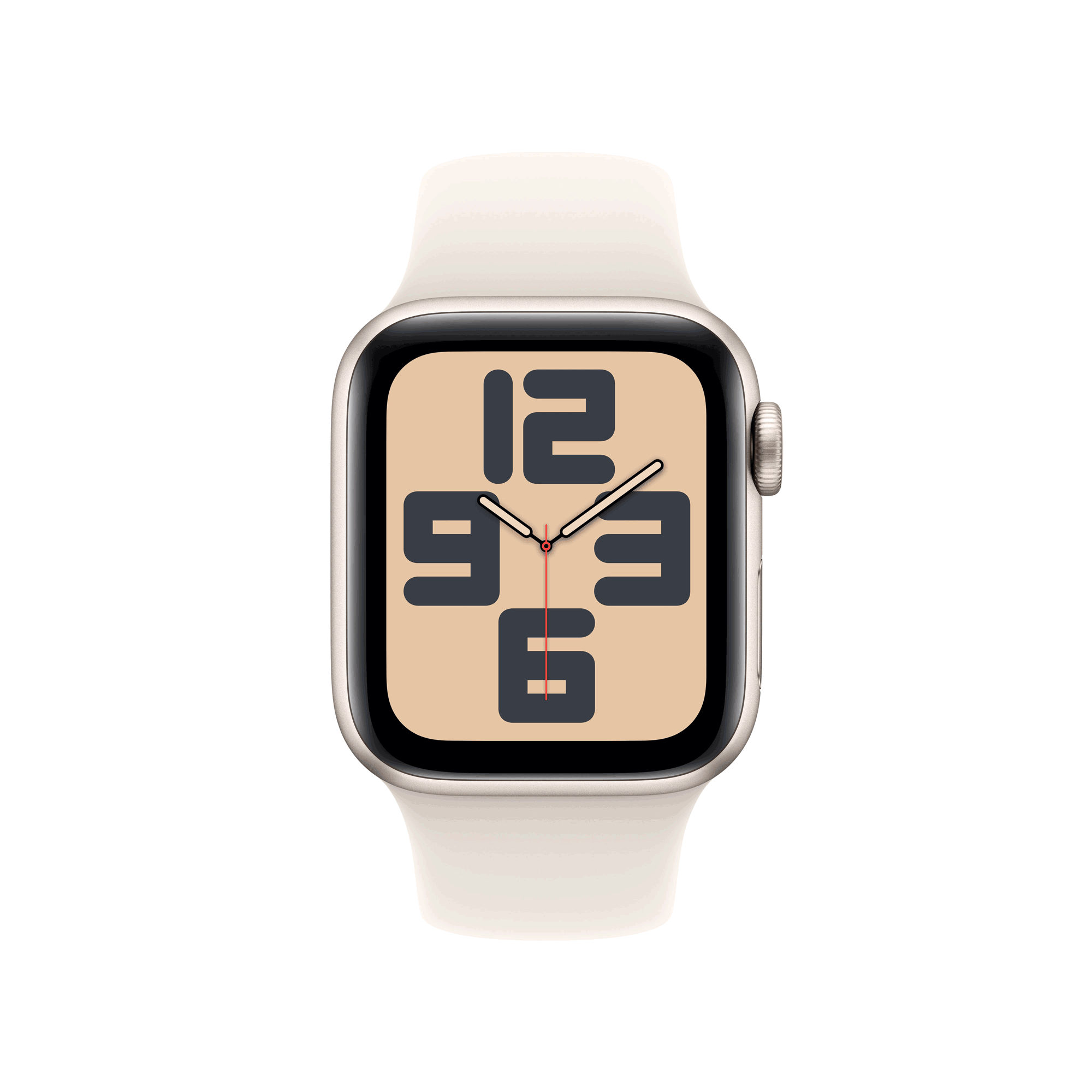 Купить Apple Watch SE GPS 40mm Starlight Aluminium Case mit Starlight Sport Band - S/M (MXEF3QF/A) в магазине wardena.ru