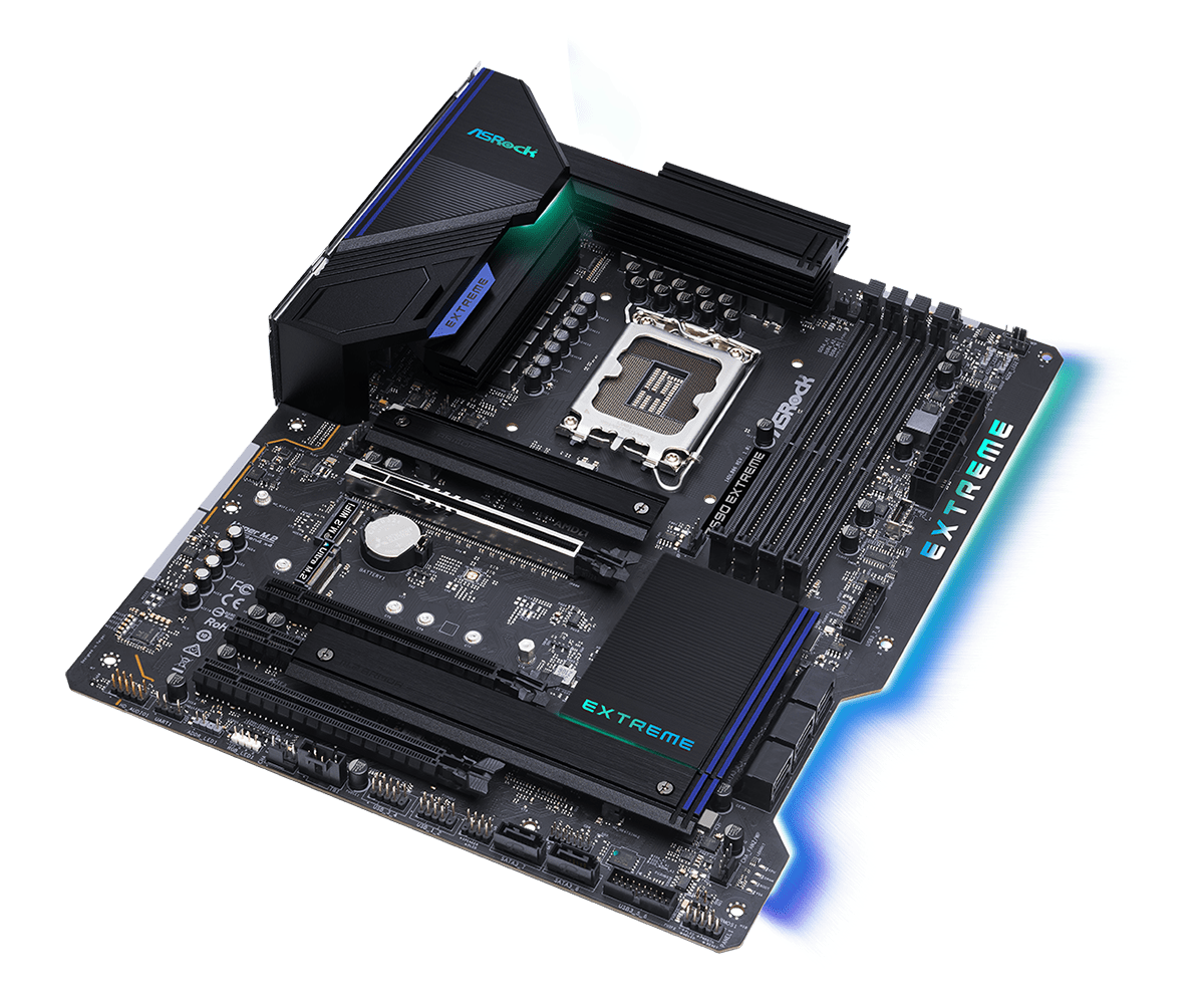 Купить ASRock Z690 Extreme - Motherboard - ATX - LGA1700-Sockel - Z690 Chipsatz - USB-C Gen2, USB 3,2 Gen 1, USB 3,2 Gen 2, USB-C Gen 2x2 - Gigabit LAN, 2,5 Gigabit LAN - Onboard-Grafik (CPU erforderlich) - HD Audio (8-Kanal) ( (90-MXBHN0-A0UAYZ) в магазине wardena.ru