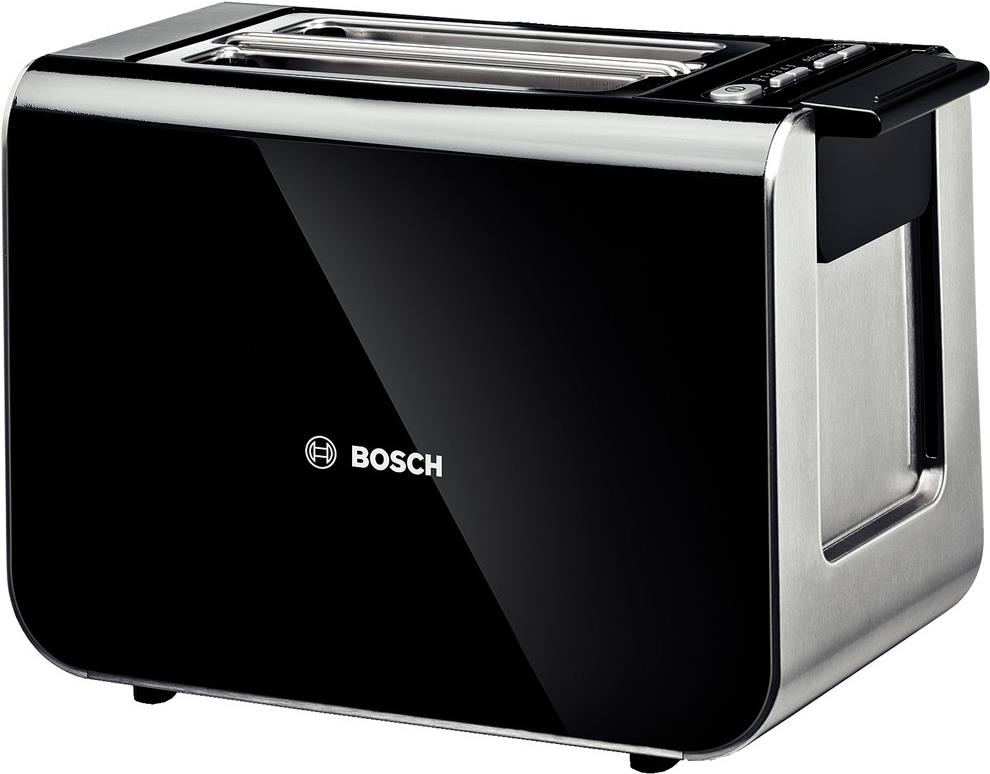 Купить Bosch Styline TAT8613 - Toaster - elektrisch - 2 Scheibe - Schwarz в магазине wardena.ru