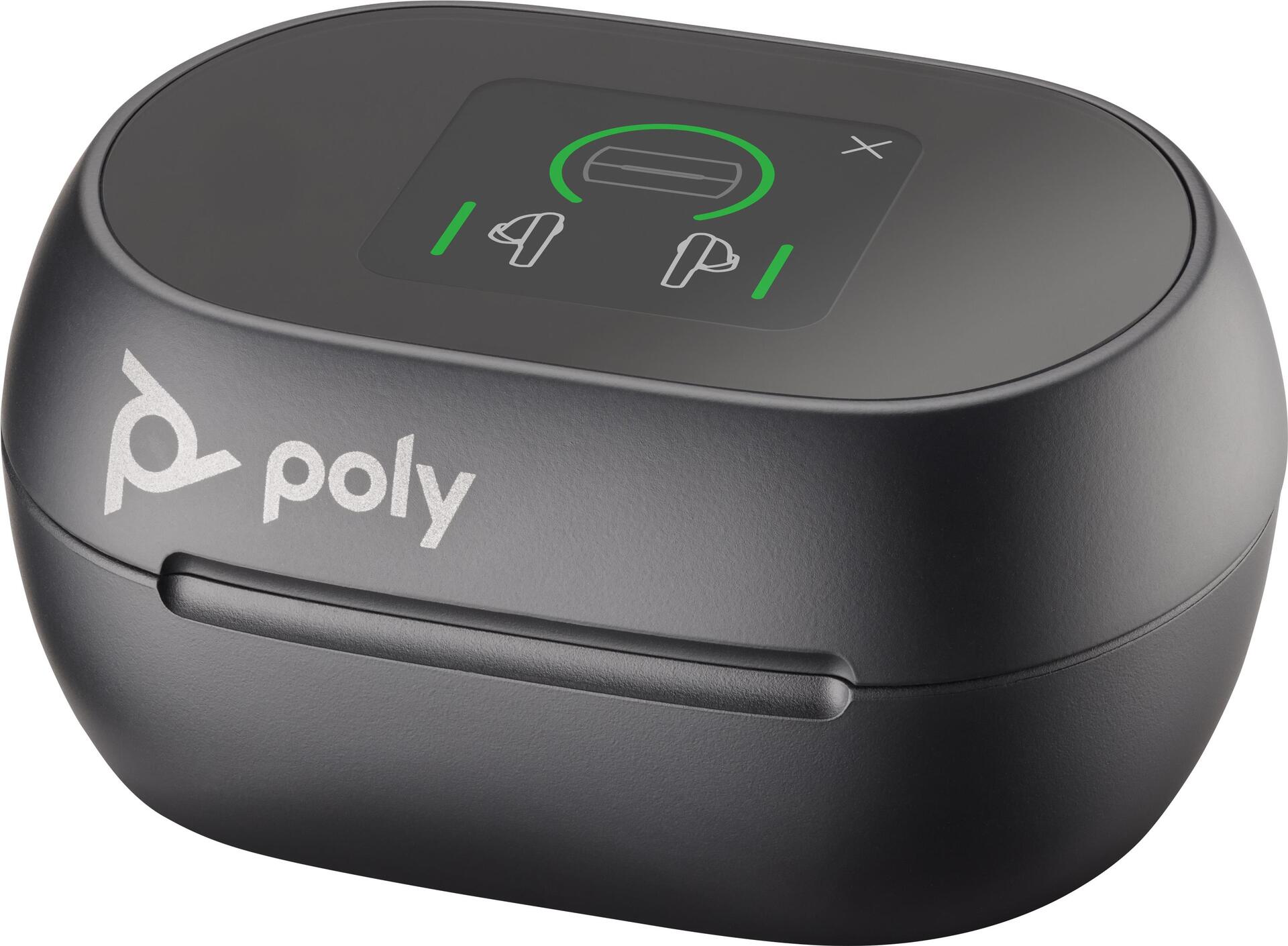 Купить HP POLY Poly Voyager Free 60+ UC - True Wireless-Kopfhörer mit Mikrofon - im Ohr - aktive Rauschunterdrückung - Adapter USB-A via Bluetooth - Carbon Black - Zoom Certified (7Y8G3AA) в магазине wardena.ru