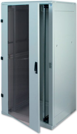 Купить Triton 48,30cm (19") Netzwerkschrank "Delta RZ", 27 HE, 800 x 800 mm, hellgrau RAL 7035 Netzwerkschrank mit 4 Holmen, komplett zerlegbar (RZA-27-A88-CAX-A1) в магазине wardena.ru