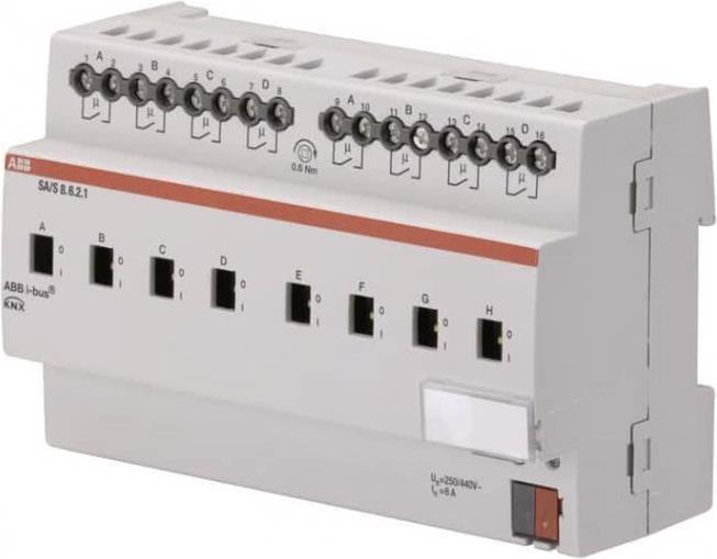 Купить ABB STOTZ-KONTAKT Schaltaktor 8-fach 6A SA/S8.6.2.1 (2CDG110182R0011) в магазине wardena.ru