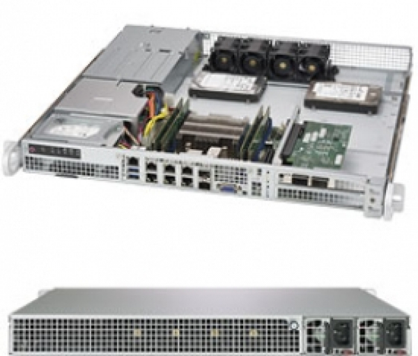 Купить Server Supermicro SYS-1019D-FRN8TP SuperServer • 515-R407 • X11SDV-8C-TP8F • 1U IPMI в магазине wardena.ru