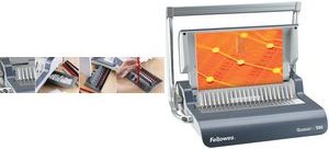 Купить Fellowes Plastikbindegerät Quasar +500, dunkelgrau-glänzend bis DIN A4, Stanzleistung: 22 Blatt, Bindekapazität: 500 (5627701) в магазине wardena.ru
